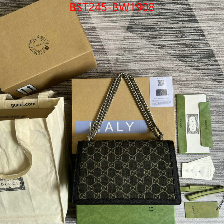 Gucci Bags(TOP)-Dionysus-,replica 2023 perfect luxury ,ID: BW1908,$: 245USD