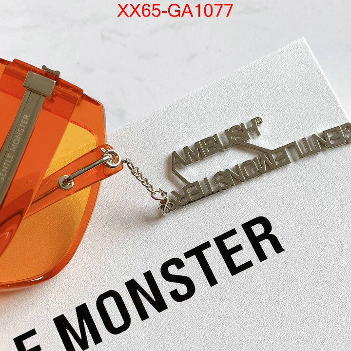 Glasses-Gentle Monster,top quality designer replica , ID: GA1077,$: 65USD