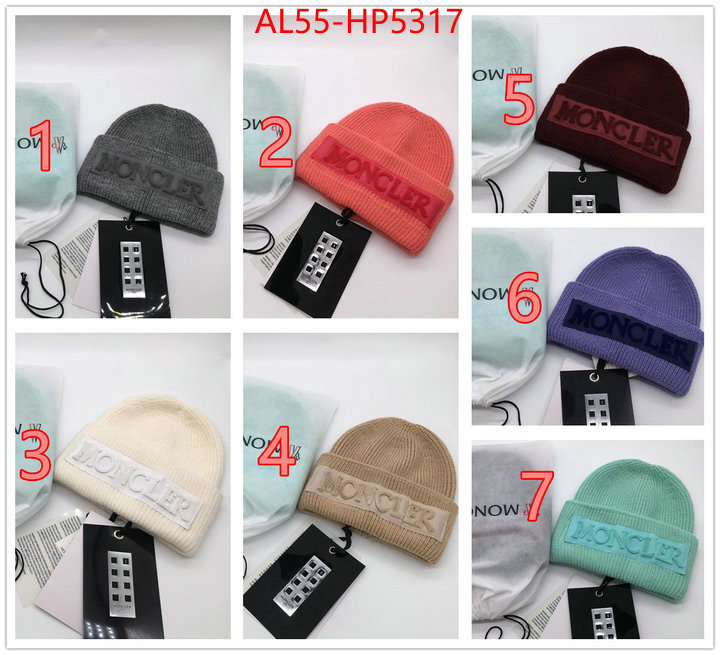 Cap (Hat)-Moncler,best designer replica , ID: HP5317,$: 55USD
