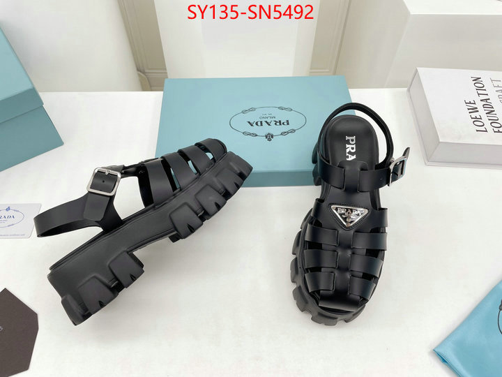 Women Shoes-Prada,best quality fake , ID: SN5492,$: 135USD