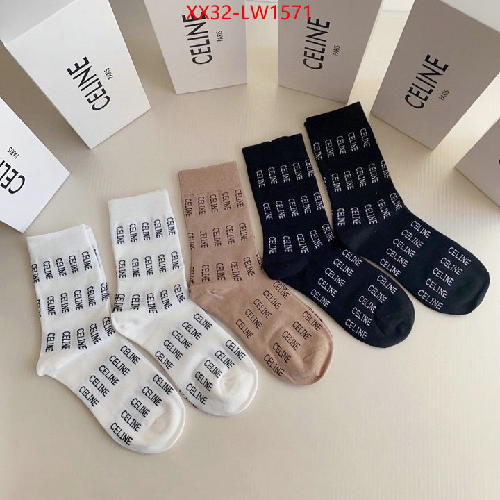 Sock-CELINE,luxury cheap , ID: LW1571,$: 32USD