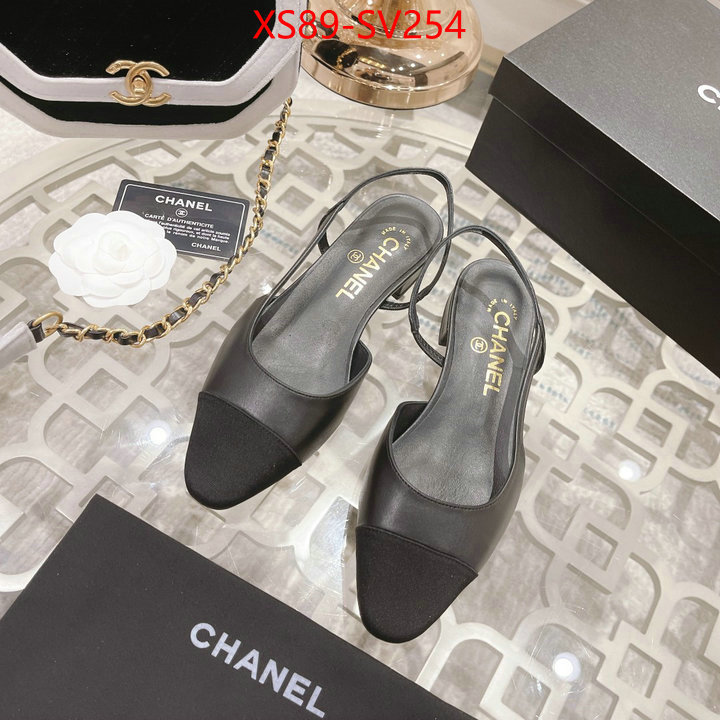 Women Shoes-Chanel,replica for cheap , ID: SV254,$: 89USD