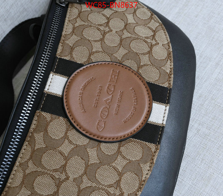 Coach Bags(4A)-Belt Bag-Chest Bag--,knockoff ,ID: BN8637,$: 85USD