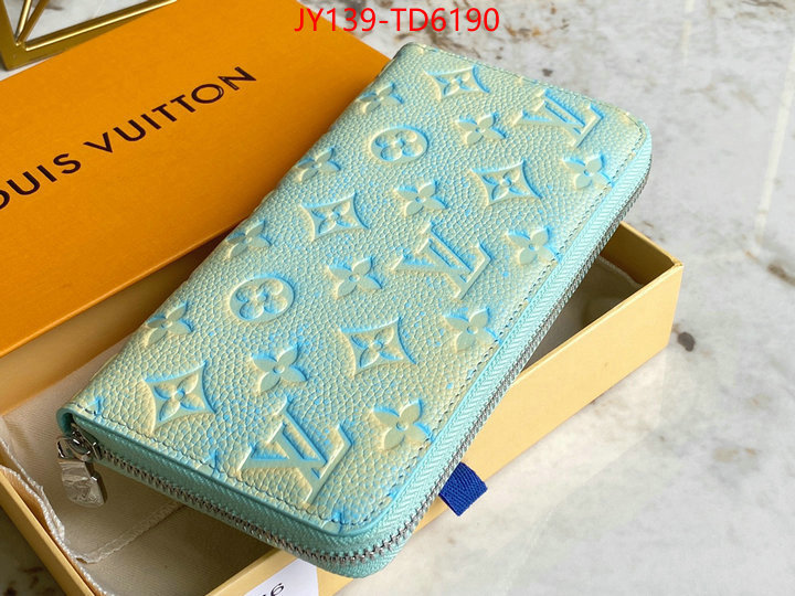 LV Bags(TOP)-Wallet,ID: TD6190,$: 139USD