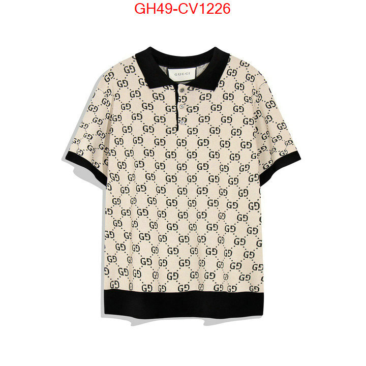 Clothing-Gucci,cheap online best designer , ID: CV1226,$: 49USD