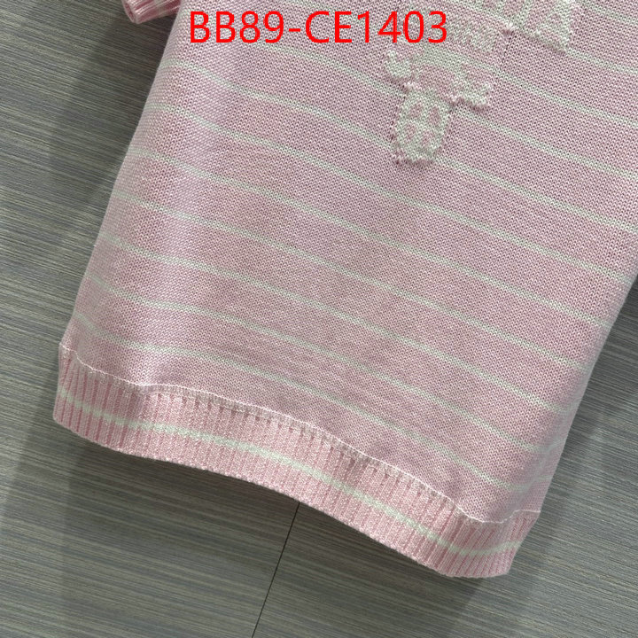 Clothing-Prada,high quality designer , ID: CE1403,$: 89USD