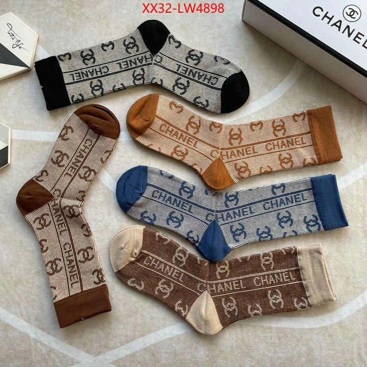 Sock-Chanel,fashion , ID: LW4898,$: 32USD