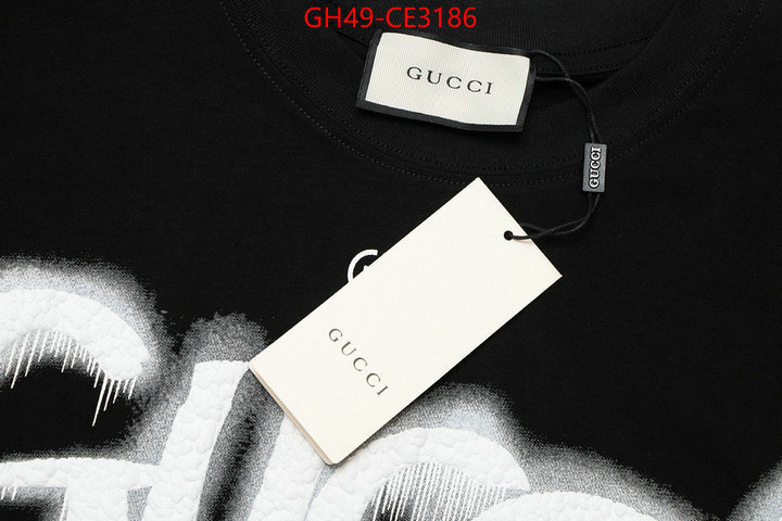 Clothing-Gucci,online store , ID: CE3186,$: 49USD