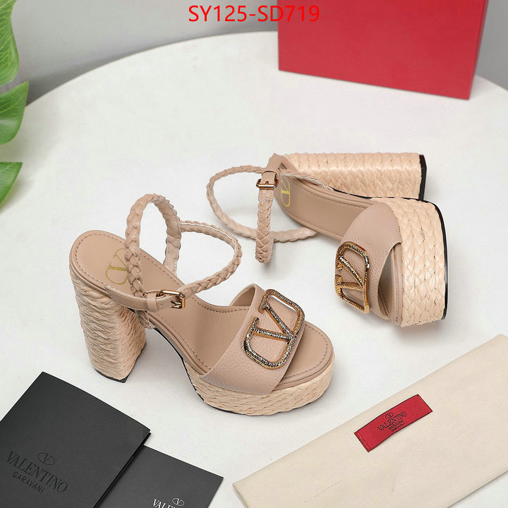 Women Shoes-Valentino,designer 7 star replica , ID: SD719,$: 125USD