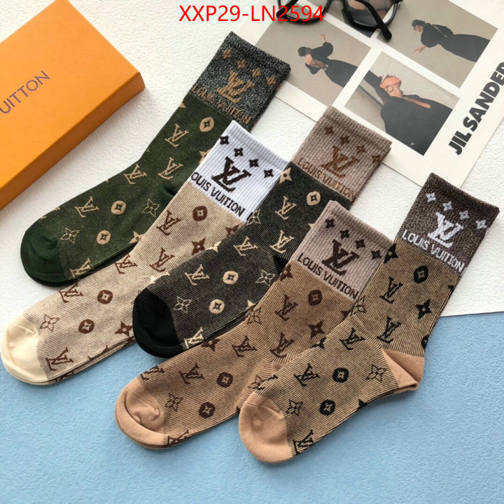 Sock-LV,first copy , ID: LN2594,$: 29USD