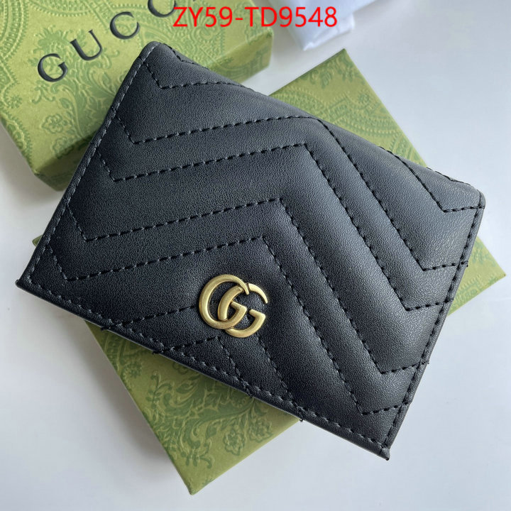 Gucci Bags(4A)-Wallet-,what ,ID: TD9548,$: 59USD