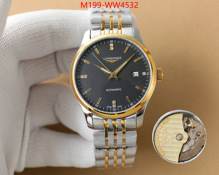 Watch (TOP)-Longines,designer , ID: WW4532,$: 199USD