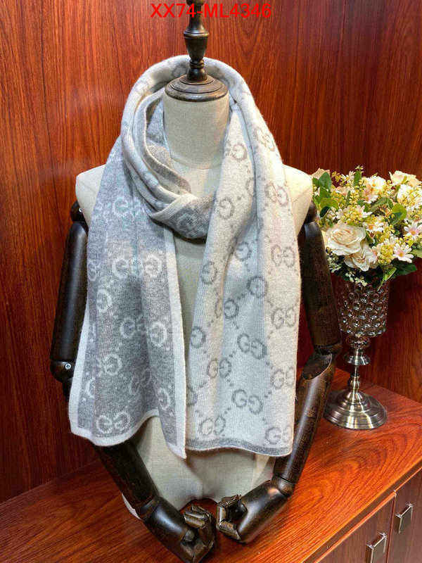 Scarf-Gucci,fake designer , ID: ML4346,$: 74USD