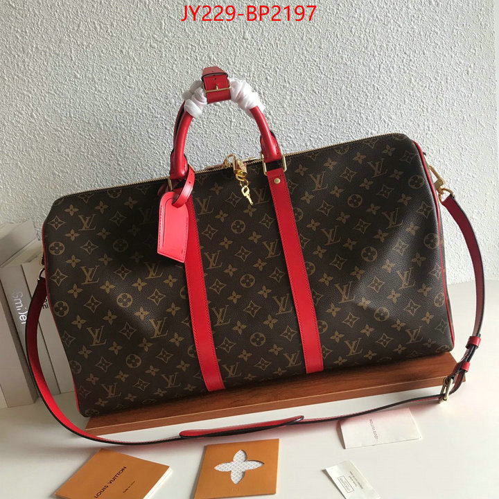 LV Bags(TOP)-Keepall BandouliRe 45-50-,ID: BP2197,