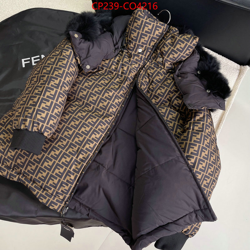 Down jacket Men-Fendi,luxury , ID: CO4216,$: 239USD