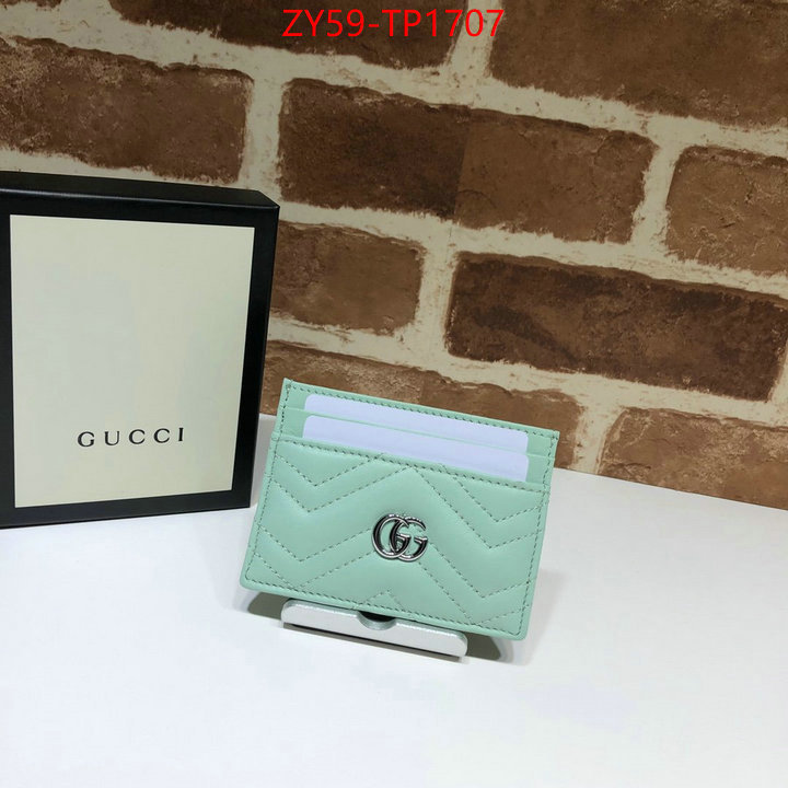 Gucci Bags(TOP)-Wallet-,ID: TP1707,$: 59USD