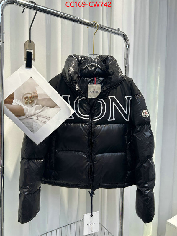 Down jacket Women-Moncler,replica aaaaa designer , ID: CW742,$: 169USD