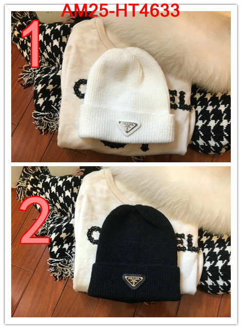 Cap (Hat)-Prada,designer wholesale replica , ID: HT4633,$: 25USD