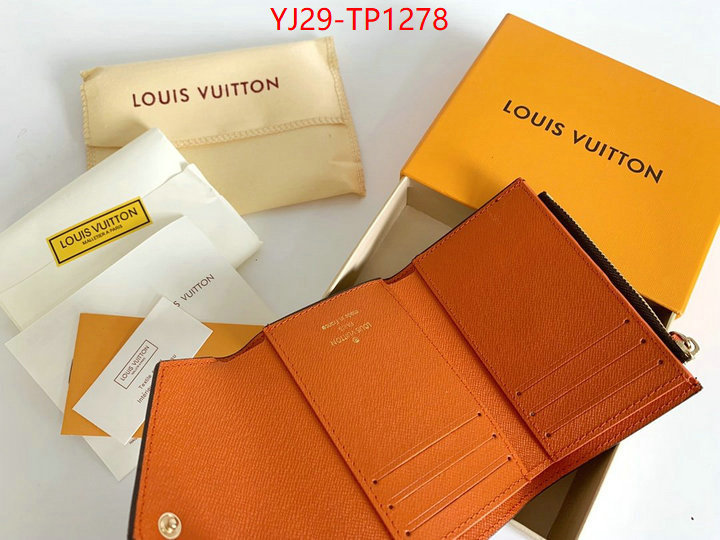 LV Bags(4A)-Wallet,ID: TP1278,$: 29USD