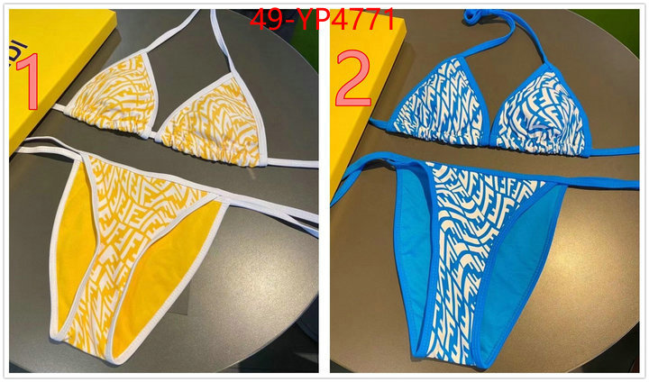 Swimsuit-Fendi,high quality happy copy , ID: YP4771,$: 49USD