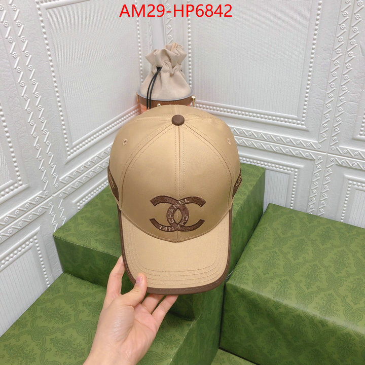 Cap (Hat)-Chanel,replicas , ID: HP6842,$: 29USD