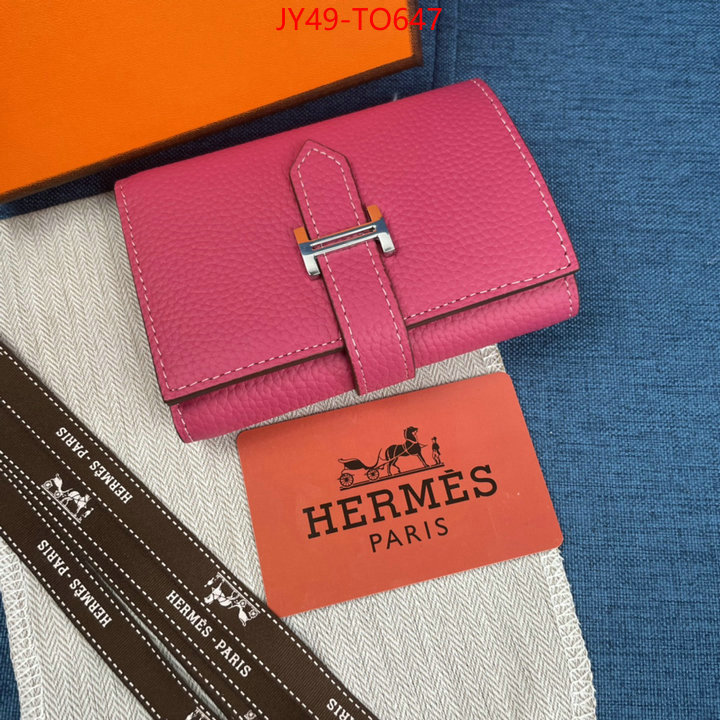 Hermes Bags(4A)-Wallet-,replica 1:1 high quality ,ID: TO647,$: 49USD