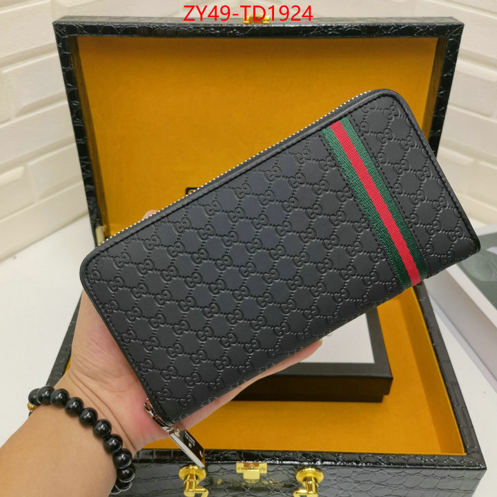 Gucci Bags(4A)-Wallet-,how to find replica shop ,ID: TD1924,$: 49USD