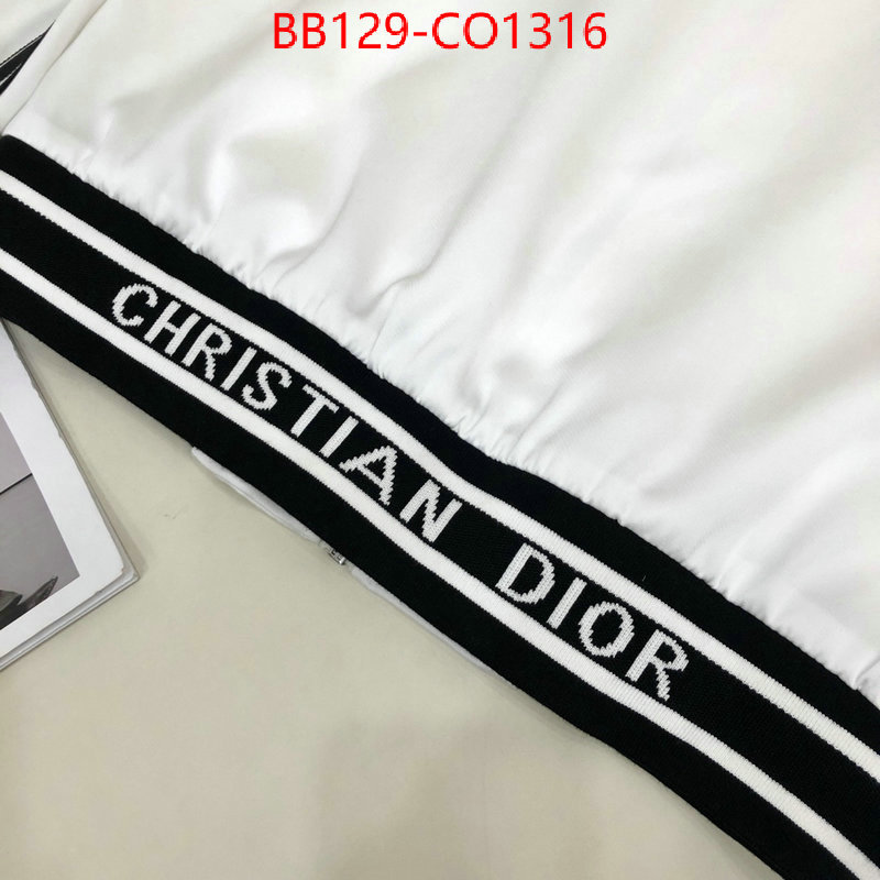 Clothing-Dior,good quality replica , ID: CO1316,$: 129USD