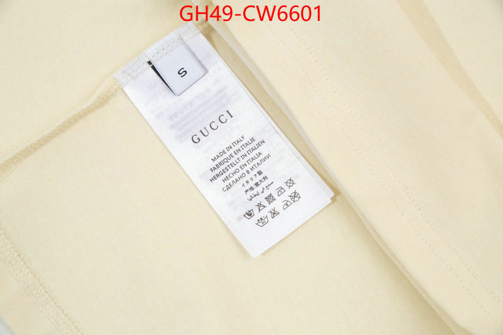 Clothing-Gucci,buy cheap , ID: CW6601,$: 49USD