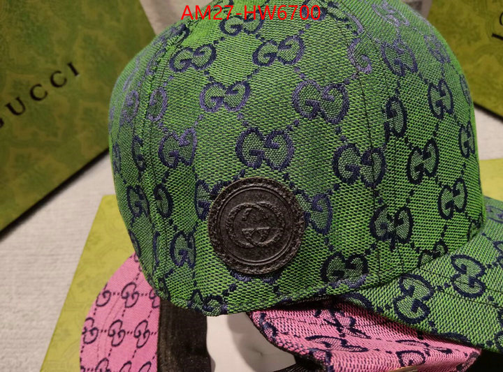 Cap (Hat)-Gucci,knockoff , ID: HW6700,$: 27USD