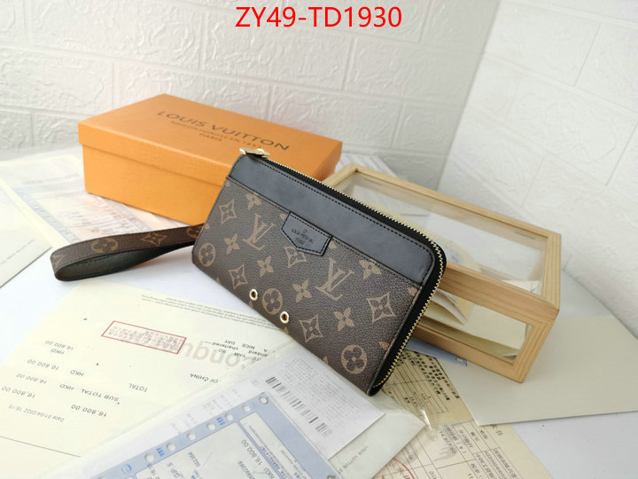 LV Bags(4A)-Wallet,ID: TD1930,$: 49USD