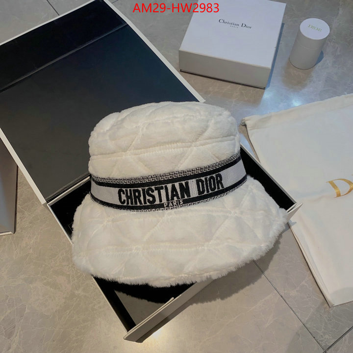 Cap (Hat)-Dior,we curate the best , ID: HW2983,$: 29USD