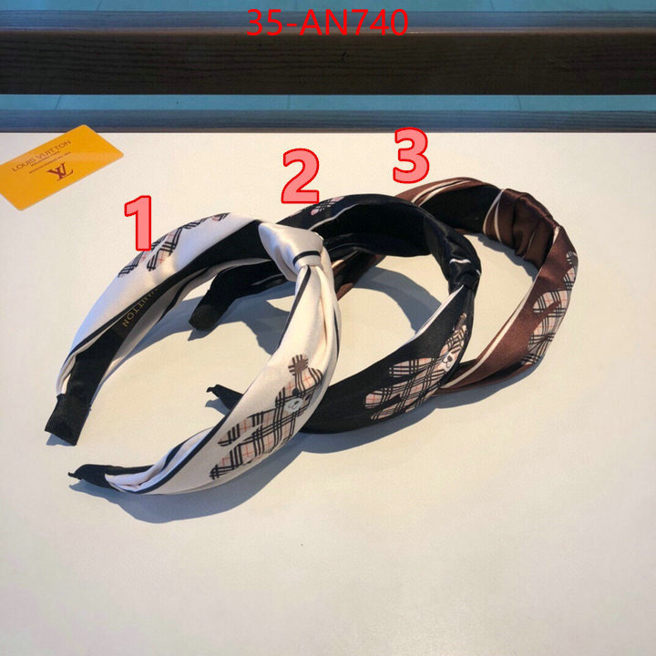 Hair band-LV,best designer replica , ID：AN740,$: 35USD