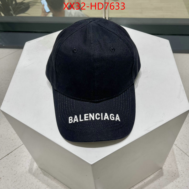 Cap (Hat)-Balenciaga,high quality 1:1 replica , ID: HD7633,$: 32USD