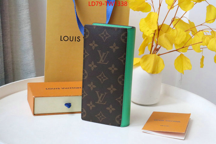 LV Bags(TOP)-Wallet,ID: TW1338,$: 79USD