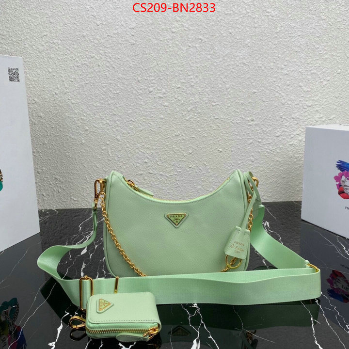 Prada Bags(TOP)-Re-Edition 2005,ID: BN2833,$: 209USD