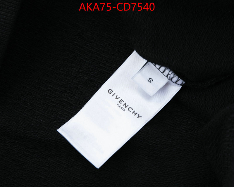 Clothing-Givenchy,luxury fashion replica designers ,ID: CD7540,$: 75USD