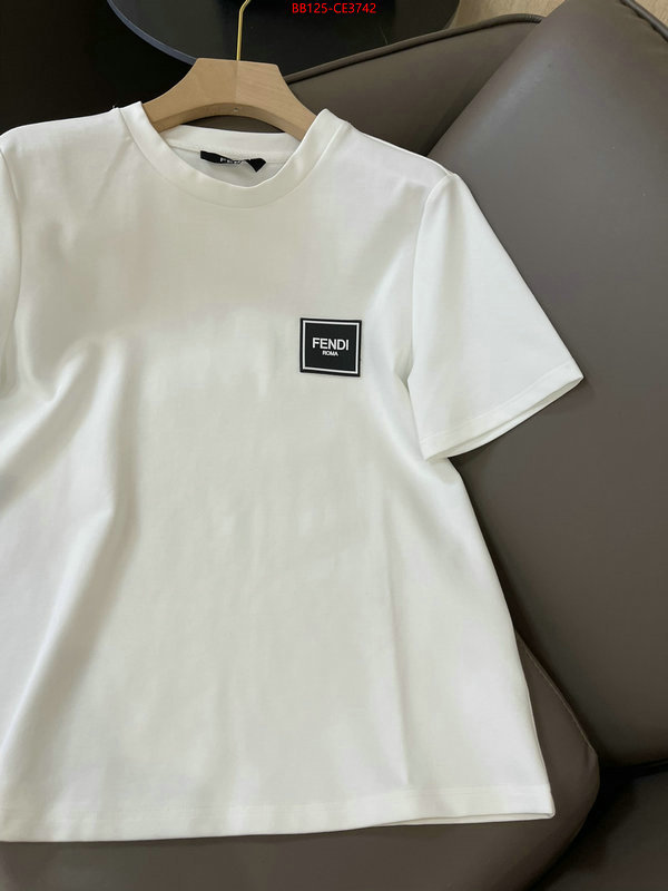 Clothing-Fendi,website to buy replica , ID: CE3742,$:125USD