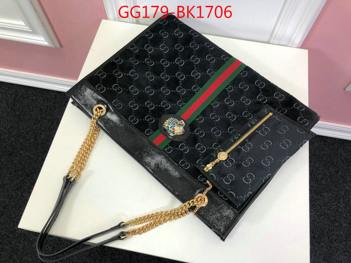 Gucci Bags(4A)-Handbag-,replica aaaaa designer ,ID: BK1706,$:179USD