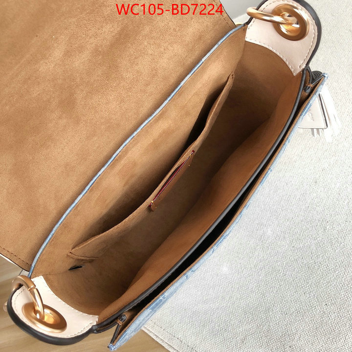 Coach Bags(4A)-Diagonal,only sell high-quality ,ID: BD7224,$: 105USD