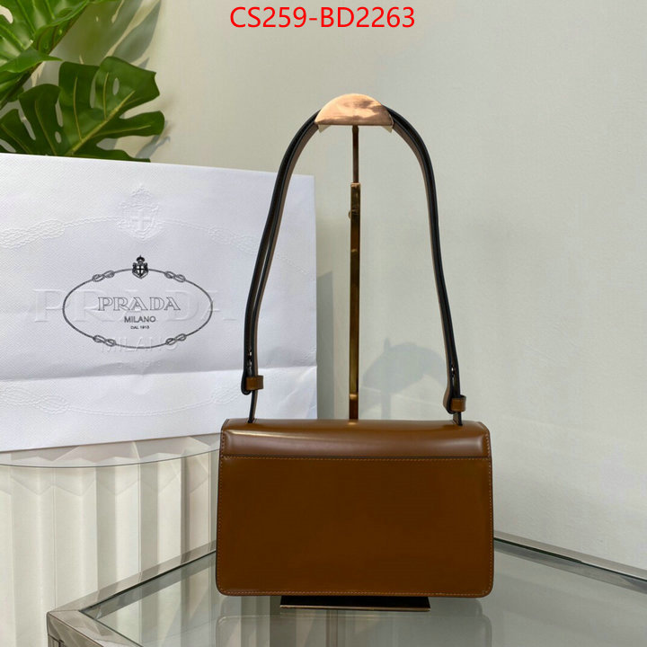 Prada Bags(TOP)-Diagonal-,ID: BD2263,$: 259USD