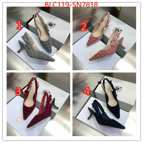 Women Shoes-Dior,aaaaa+ quality replica , ID: SN7818,$: 119USD