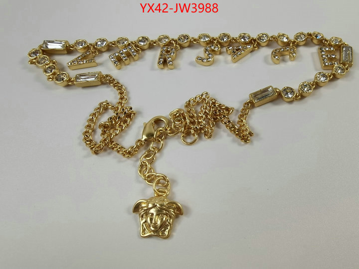 Jewelry-Versace,what is a counter quality , ID: JW3988,$: 42USD