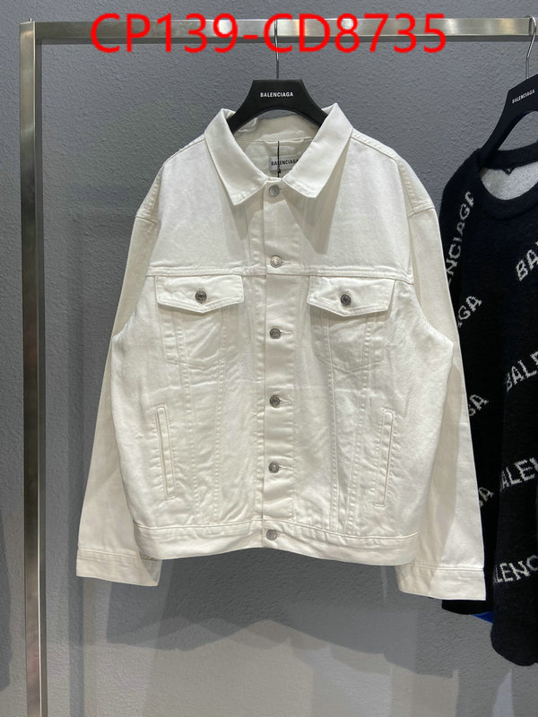 Clothing-Balenciaga,top sale , ID: CD8735,$: 139USD