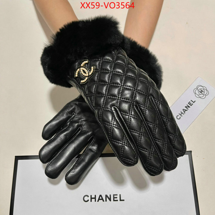 Gloves-Chanel,top quality fake , ID: VO3564,$: 59USD