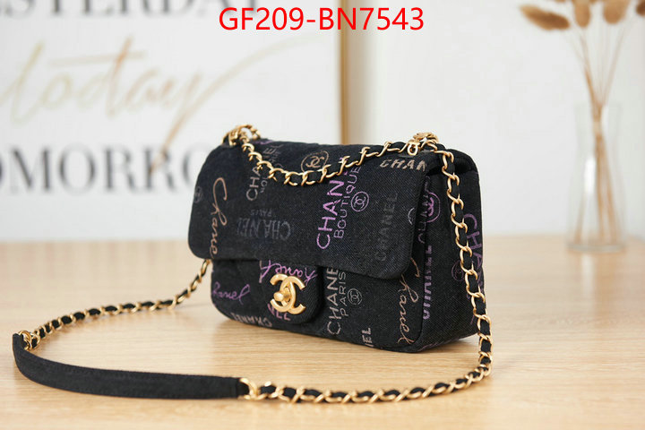 Chanel Bags(TOP)-Diagonal-,ID: BN7543,$: 209USD