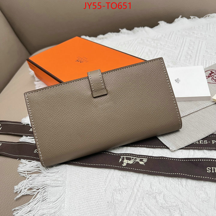 Hermes Bags(4A)-Wallet-,high quality replica ,ID: TO651,$: 55USD