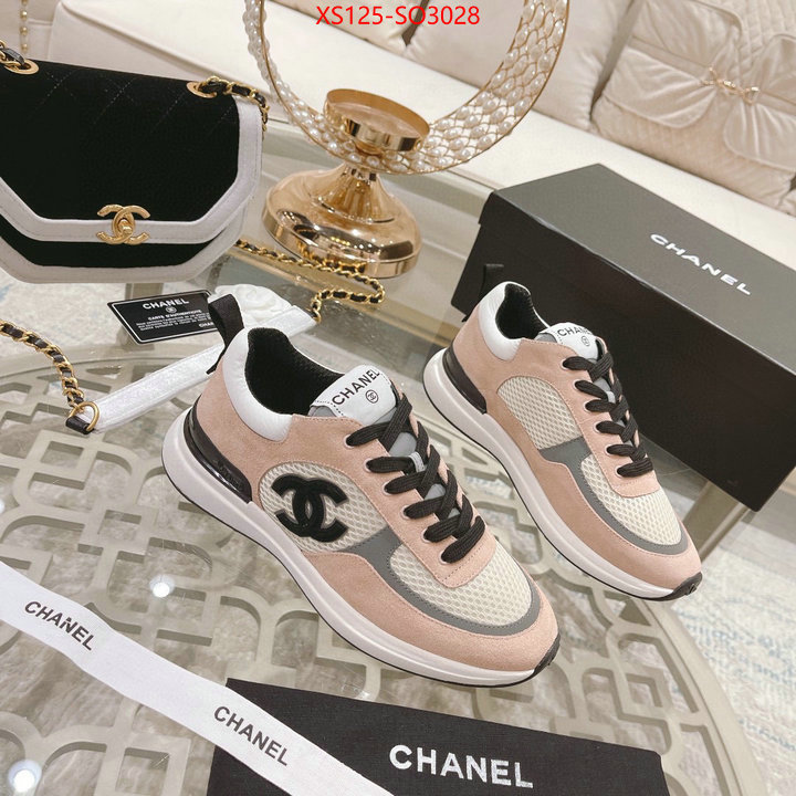 Women Shoes-Chanel,2023 replica wholesale cheap sales online , ID: SO3028,$: 125USD