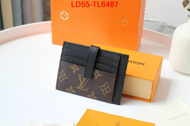 LV Bags(TOP)-Wallet,ID:TL6487,$: 55USD