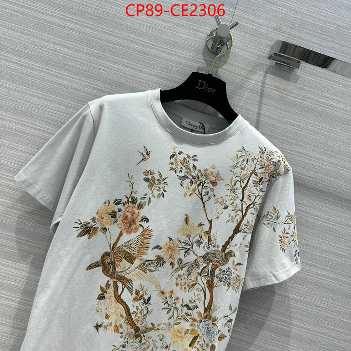 Clothing-Dior,brand designer replica , ID: CE2306,$: 89USD